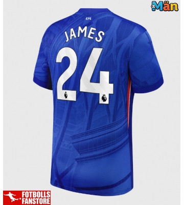 Chelsea Reece James #24 Hemmatröja 2025-26 Kortärmad