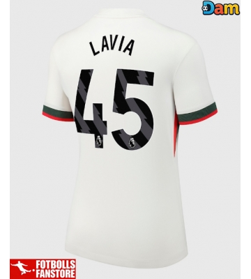 Chelsea Romeo Lavia #45 Bortatröja Dam 2025-26 Kortärmad