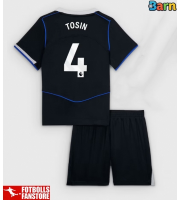 Chelsea Tosin Adarabioyo #4 Tredje Tröja Barn 2025-26 Kortärmad (+ Korta byxor)