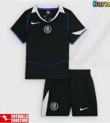 Chelsea Tredje Tröja Barn 2025-26 Kortärmad (+ Korta byxor)
