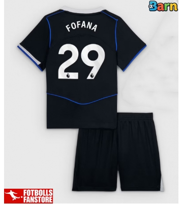 Chelsea Wesley Fofana #29 Tredje Tröja Barn 2025-26 Kortärmad (+ Korta byxor)
