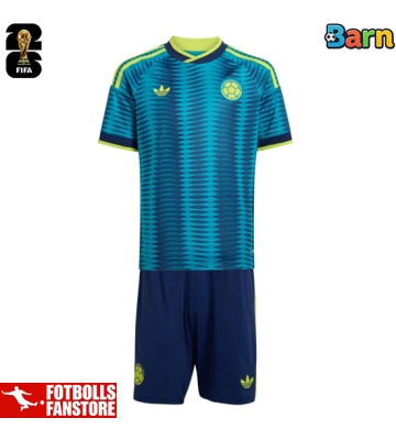 Colombia Bortatröja Barn VM 2026 Kortärmad (+ Korta byxor)