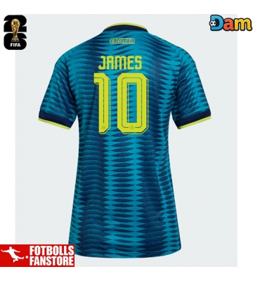 Colombia James Rodriguez #10 Bortatröja Dam VM 2026 Kortärmad