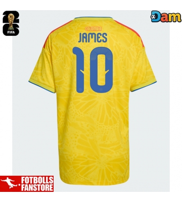 Colombia James Rodriguez #10 Hemmatröja Dam VM 2026 Kortärmad