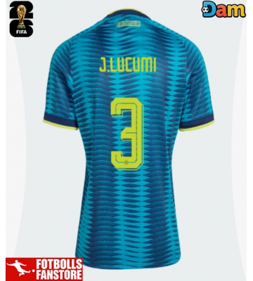 Colombia Jhon Lucumi #3 Bortatröja Dam VM 2026 Kortärmad