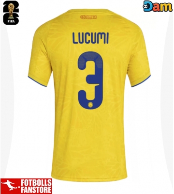 Colombia Jhon Lucumi #3 Hemmatröja Dam VM 2026 Kortärmad
