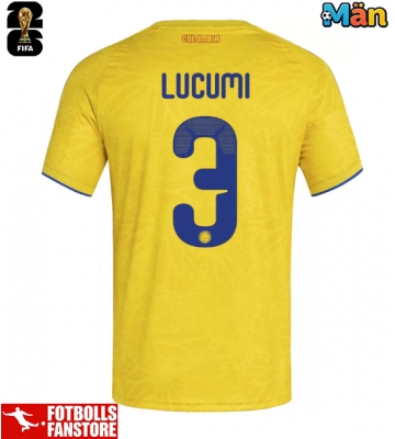 Colombia Jhon Lucumi #3 Hemmatröja VM 2026 Kortärmad