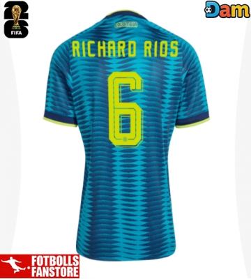 Colombia Richard Rios #6 Bortatröja Dam VM 2026 Kortärmad