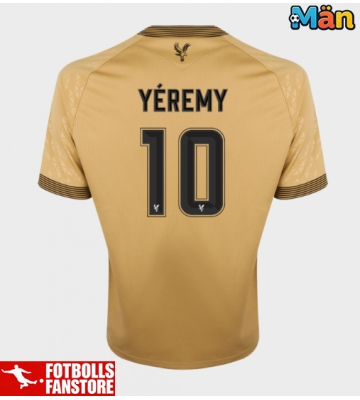 Crystal Palace Yeremy Pino #10 Bortatröja 2025-26 Kortärmad