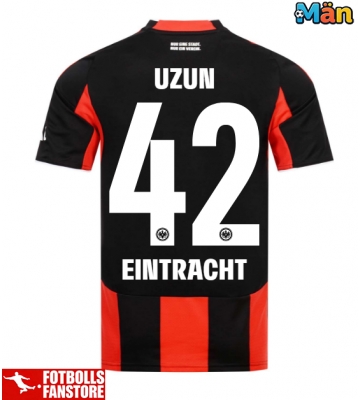 Eintracht Frankfurt Can Uzun #42 Hemmatröja 2025-26 Kortärmad