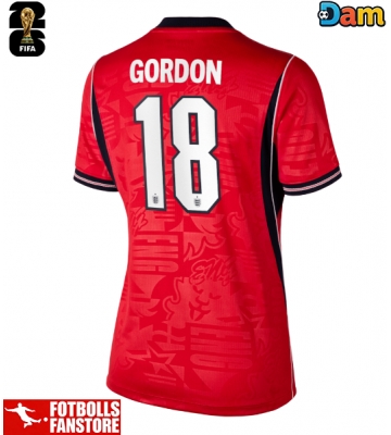 England Anthony Gordon #18 Bortatröja Dam VM 2026 Kortärmad