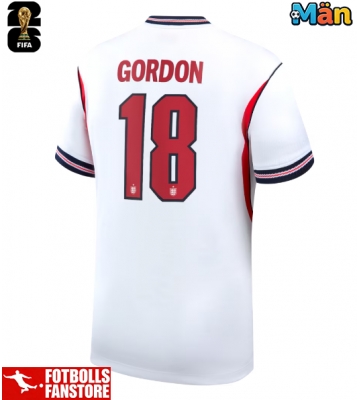 England Anthony Gordon #18 Hemmatröja VM 2026 Kortärmad