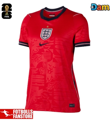 England Bortatröja Dam VM 2026 Kortärmad