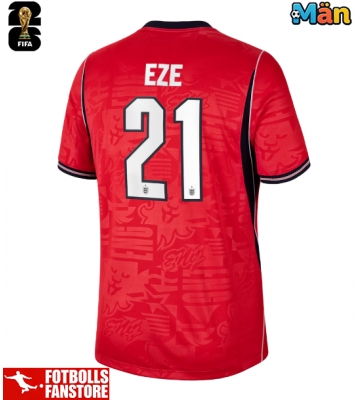 England Eberechi Eze #21 Bortatröja VM 2026 Kortärmad