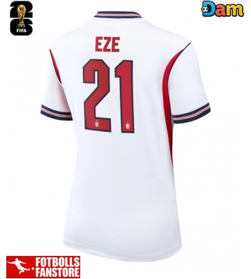 England Eberechi Eze #21 Hemmatröja Dam VM 2026 Kortärmad