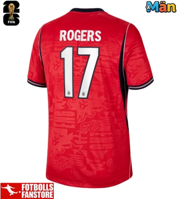 England Morgan Rogers #17 Bortatröja VM 2026 Kortärmad