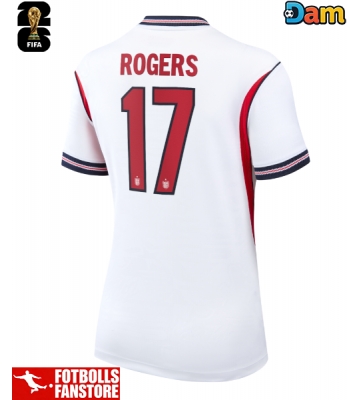 England Morgan Rogers #17 Hemmatröja Dam VM 2026 Kortärmad