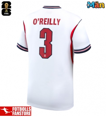England Nico O'Reilly #3 Hemmatröja VM 2026 Kortärmad