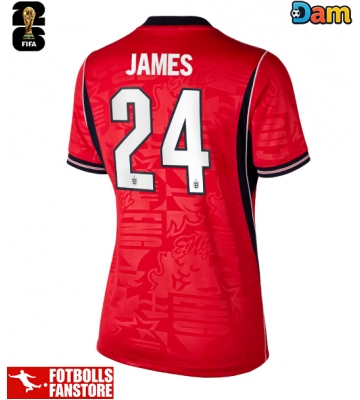 England Reece James #24 Bortatröja Dam VM 2026 Kortärmad
