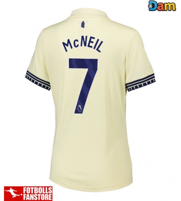 Everton Dwight McNeil #7 Bortatröja Dam 2025-26 Kortärmad