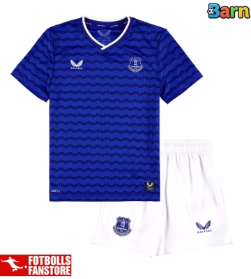 Everton Hemmatröja Barn 2025-26 Kortärmad (+ Korta byxor)