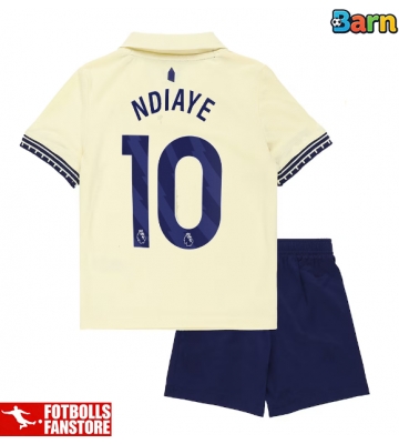 Everton Iliman Ndiaye #10 Bortatröja Barn 2025-26 Kortärmad (+ Korta byxor)
