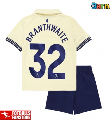 Everton Jarrad Branthwaite #32 Bortatröja Barn 2025-26 Kortärmad (+ Korta byxor)
