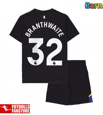 Everton Jarrad Branthwaite #32 Tredje Tröja Barn 2025-26 Kortärmad (+ Korta byxor)