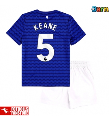 Everton Michael Keane #5 Hemmatröja Barn 2025-26 Kortärmad (+ Korta byxor)