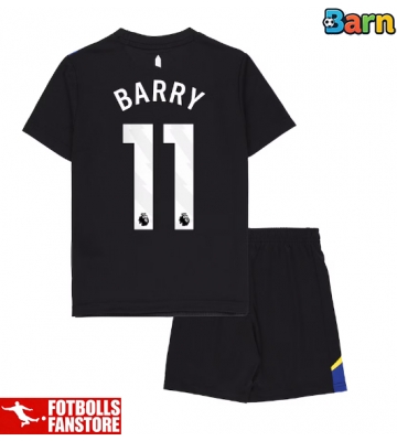 Everton Thierno Barry #11 Tredje Tröja Barn 2025-26 Kortärmad (+ Korta byxor)
