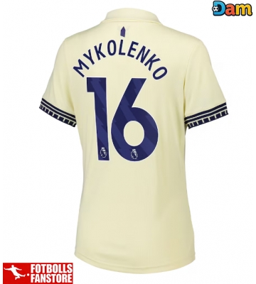 Everton Vitaliy Mykolenko #16 Bortatröja Dam 2025-26 Kortärmad