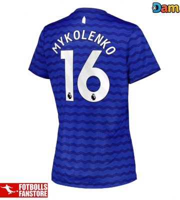 Everton Vitaliy Mykolenko #16 Hemmatröja Dam 2025-26 Kortärmad