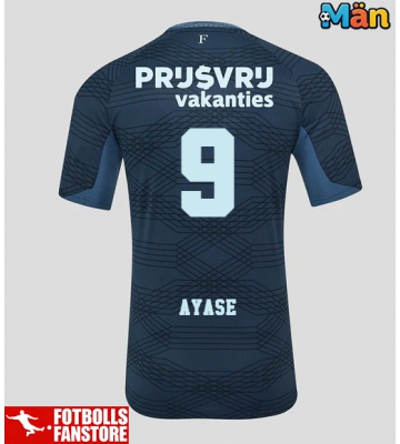 Feyenoord Ayase Ueda #9 Bortatröja 2025-26 Kortärmad