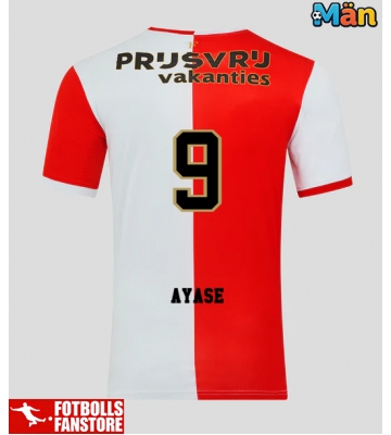 Feyenoord Ayase Ueda #9 Hemmatröja 2025-26 Kortärmad