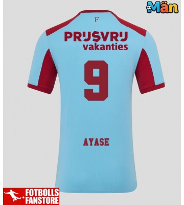 Feyenoord Ayase Ueda #9 Tredje Tröja 2025-26 Kortärmad