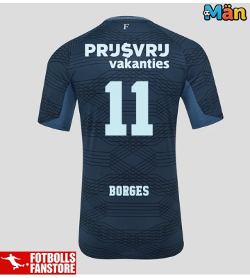 Feyenoord Goncalo Borges #11 Bortatröja 2025-26 Kortärmad