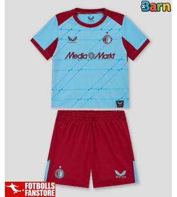 Feyenoord Tredje Tröja Barn 2025-26 Kortärmad (+ Korta byxor)