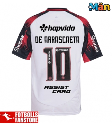 Flamengo Giorgian de Arrascaeta #10 Bortatröja 2025-26 Kortärmad