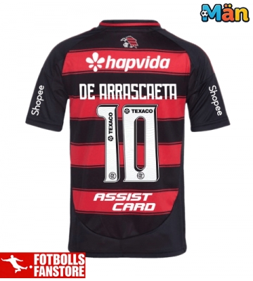 Flamengo Giorgian de Arrascaeta #10 Hemmatröja 2025-26 Kortärmad