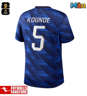 Frankrike Jules Kounde #5 Hemmatröja VM 2026 Kortärmad
