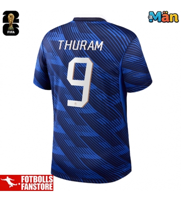 Frankrike Marcus Thuram #9 Hemmatröja VM 2026 Kortärmad
