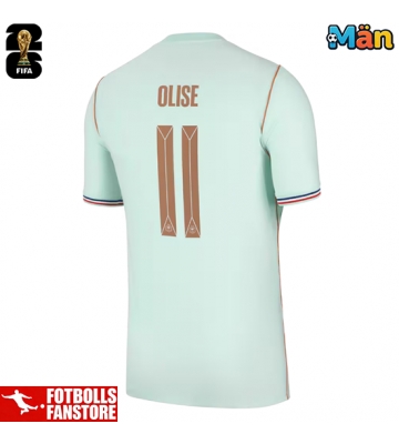 Frankrike Michael Olise #11 Bortatröja VM 2026 Kortärmad