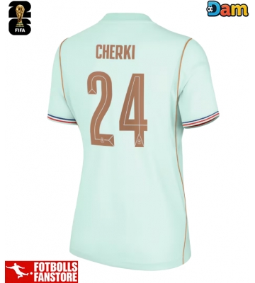 Frankrike Rayan Cherki #24 Bortatröja Dam VM 2026 Kortärmad