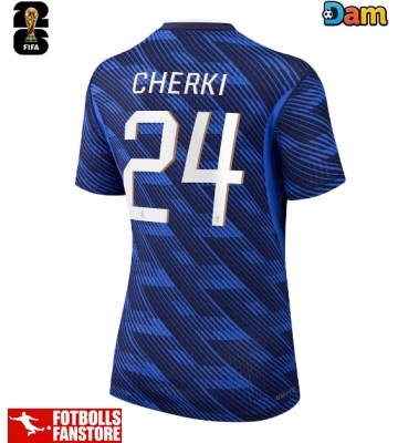 Frankrike Rayan Cherki #24 Hemmatröja Dam VM 2026 Kortärmad