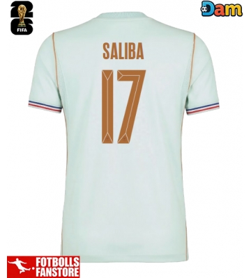 Frankrike William Saliba #17 Bortatröja Dam VM 2026 Kortärmad