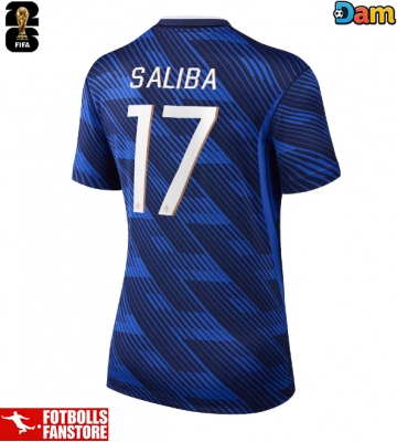 Frankrike William Saliba #17 Hemmatröja Dam VM 2026 Kortärmad