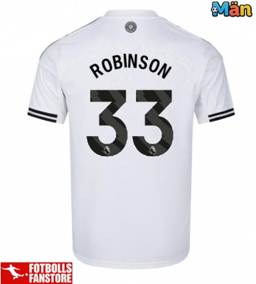 Fulham Antonee Robinson #33 Hemmatröja 2025-26 Kortärmad