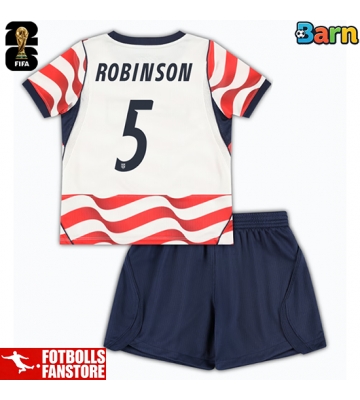 Förenta stater Antonee Robinson #5 Hemmatröja Barn VM 2026 Kortärmad (+ Korta byxor)