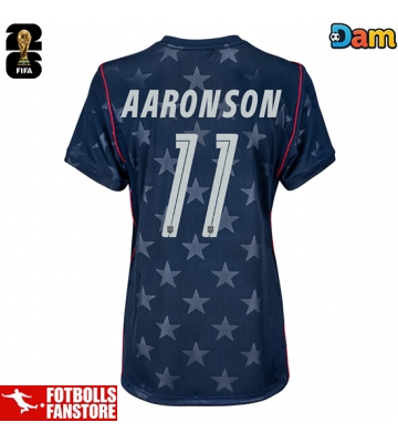 Förenta stater Brenden Aaronson #11 Bortatröja Dam VM 2026 Kortärmad