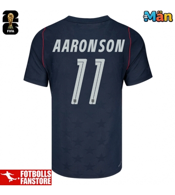 Förenta stater Brenden Aaronson #11 Bortatröja VM 2026 Kortärmad
